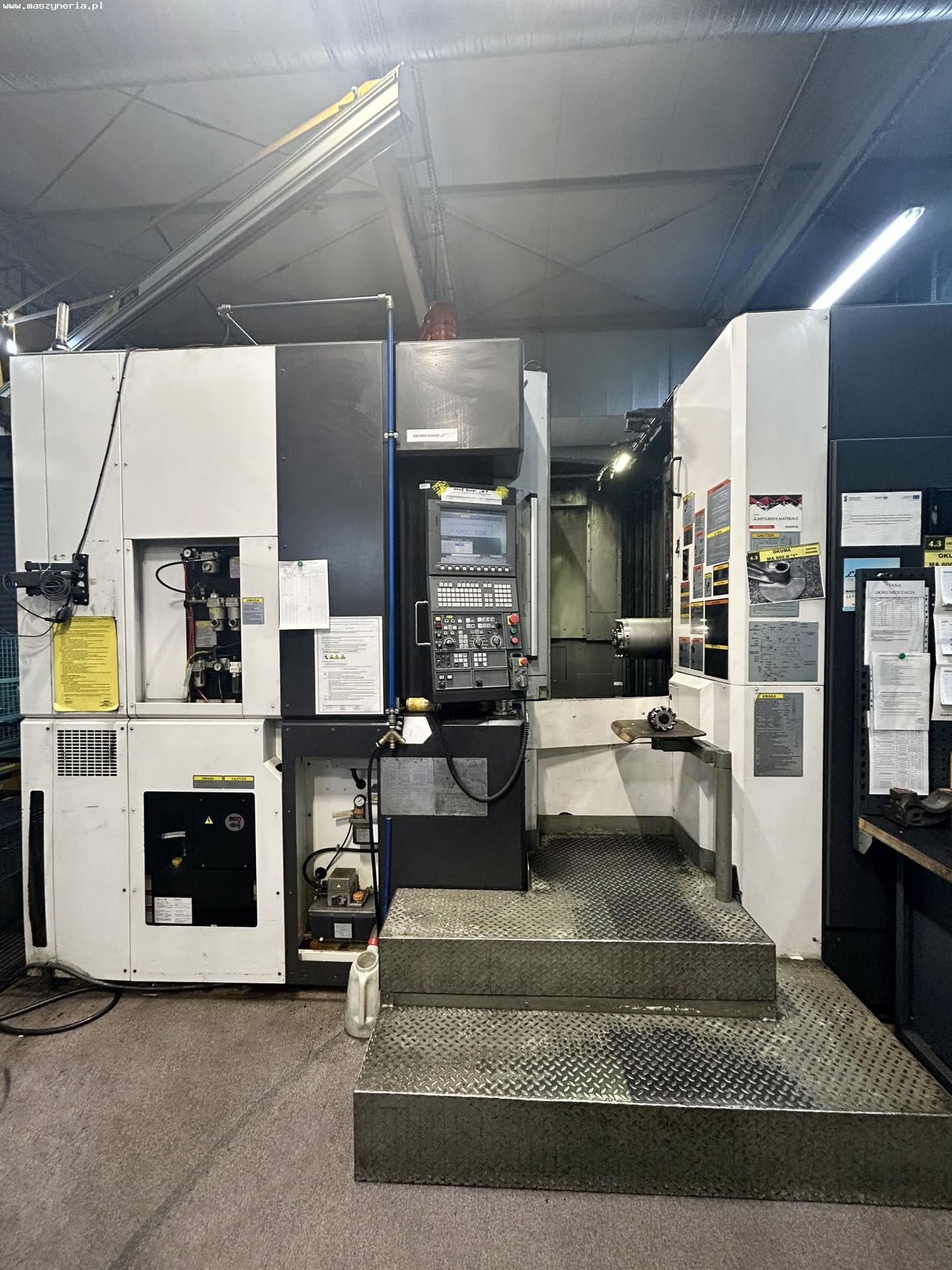 Centro di lavoro CNC OKUMA MA-600HII in vendita - foto 2
